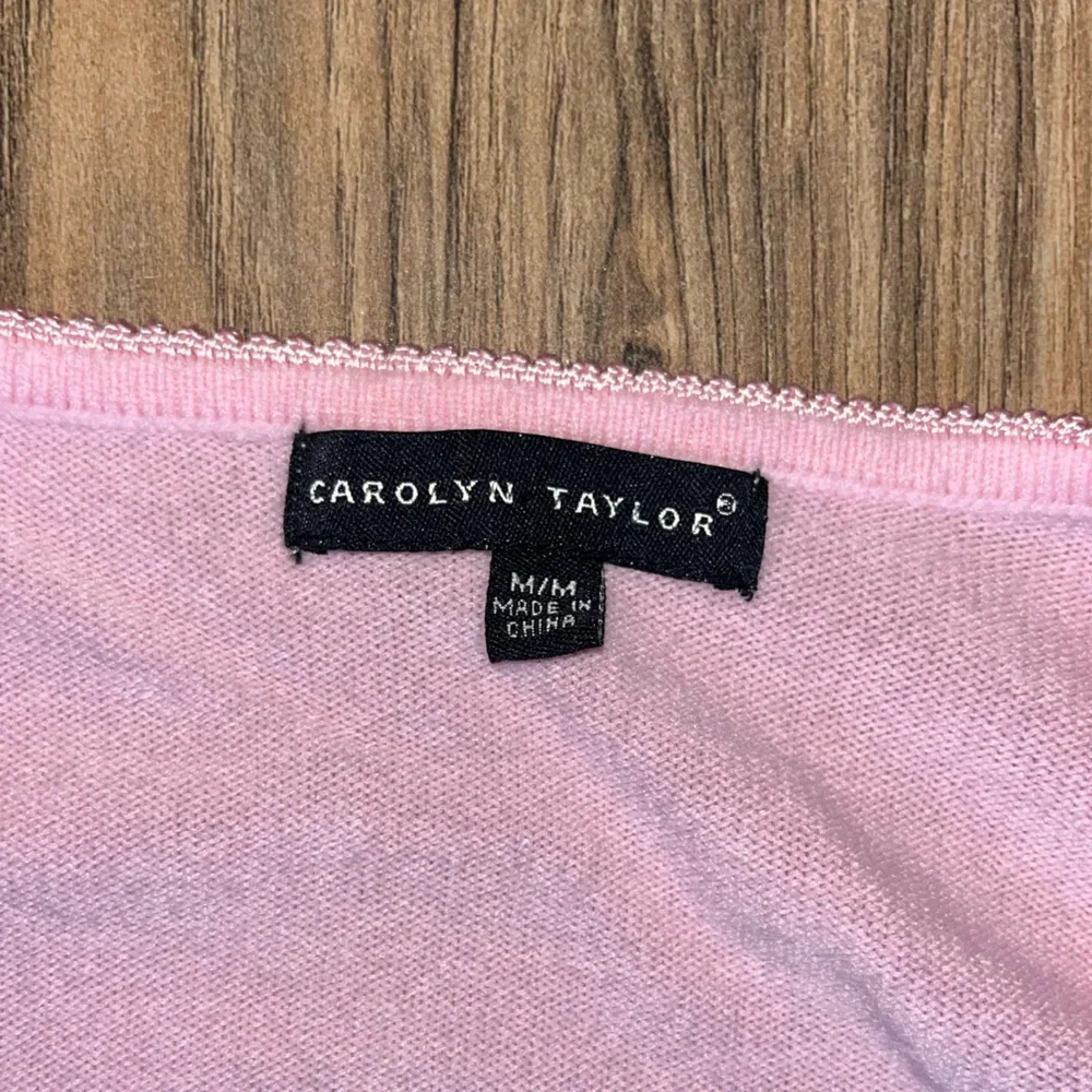 Carolyn Taylor Light Pink Sweater - Picture 2 of 4